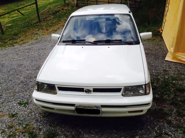 1989 subaru justy rs