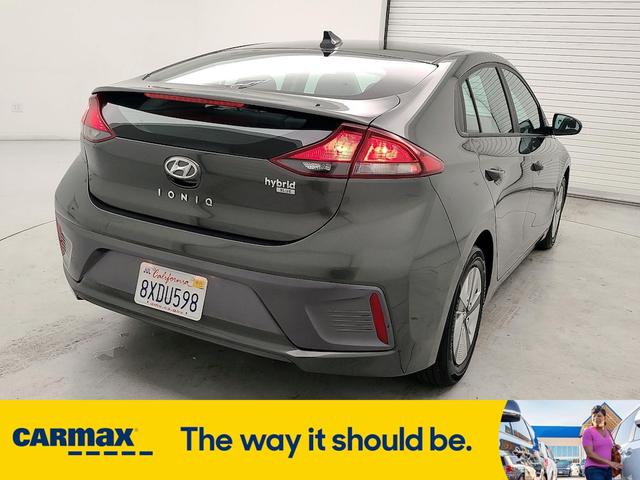 2021 hyundai ioniq hybrid blue