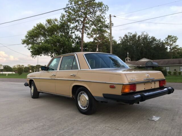 1975 mercedes-benz 230 sedan brown rwd automatic