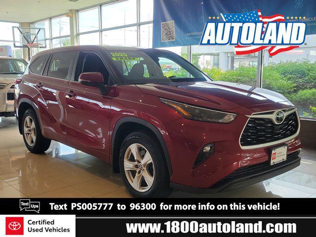 2023 toyota highlander le