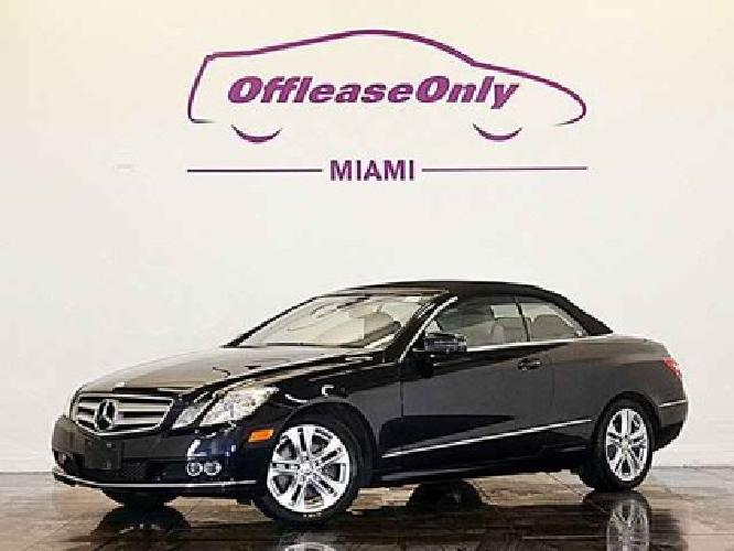 2011 mercedes-benz e-class e350 convertible in miami, fl