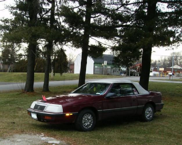 1990 chrysler lebaron convertible in rochester, ny