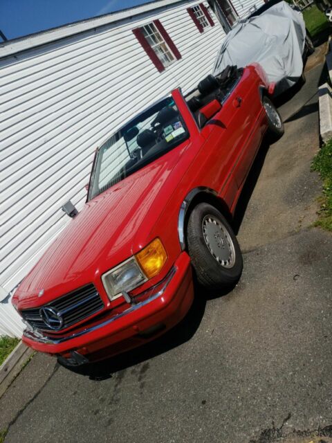 1990 mercedes 560 sec convertible