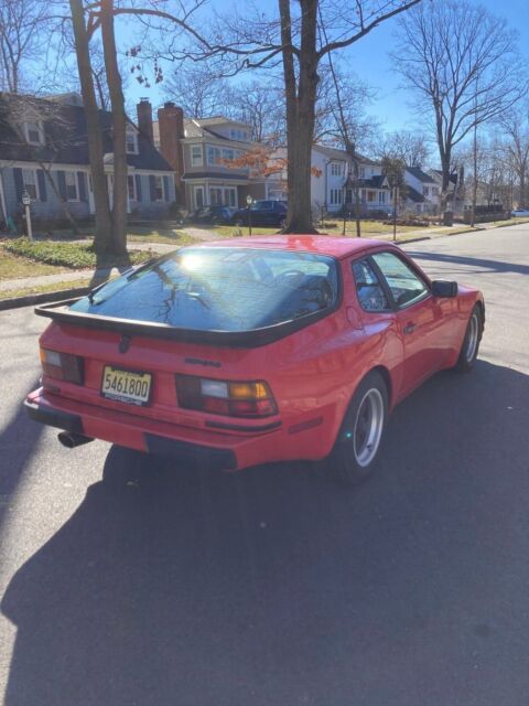 1986 porsche 944 5 speed manual 2.5 inline 4 guards red excellent running cond