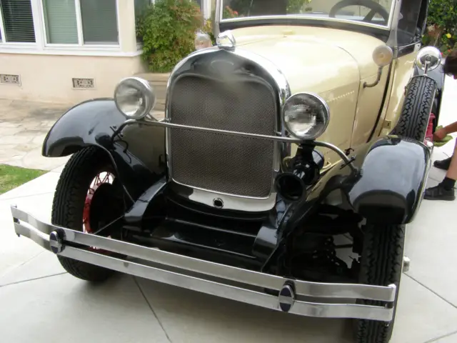 1929 ford model a shay roadster rumbleseat 1980 pinto motor excellent condition