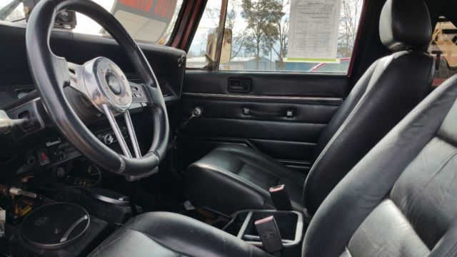 custom 1990 jeep wrangler @ romeo 3's collision