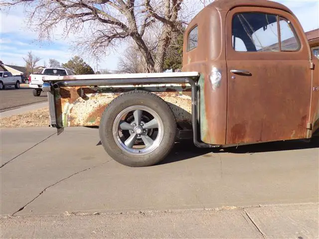 1949 ford truck hot rod bobber rat rod
