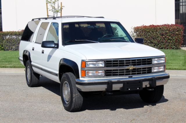 california original, 1993 chevrolet suburban 2500, 3/4 ton, 4x4, 100% rust free