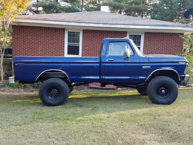1975 ford f-250 highboy 4x4, 460/c6, powerful-beautiful rust free truck!!!