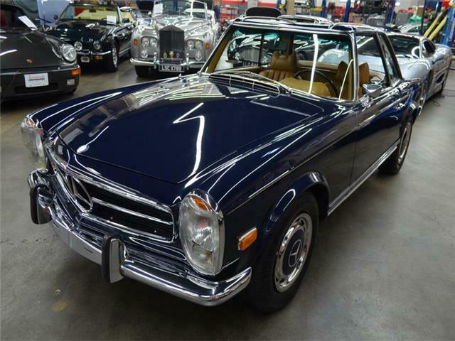 1971 mercedes-benz 280 sl midnight blue, well-sorted, superb