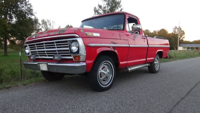 1969 ford f100 swb one owner / numbers matching