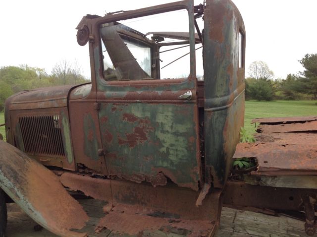 1931 ford model aa flat bed truck