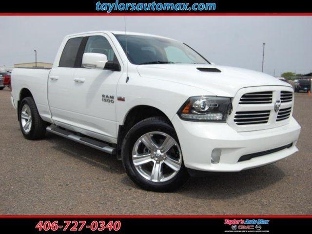 used 2014 ram 1500 4x4 quad cab sport great falls, mt 59405 for sale in great falls, montana