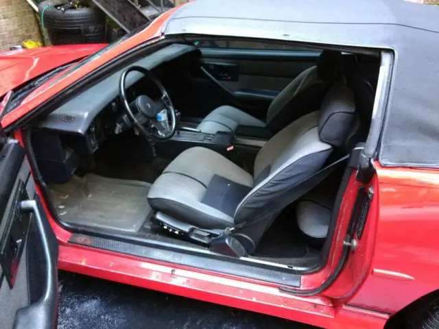 1988 camaro iroc-z convertable
