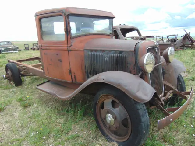 1934 ford farm truck solid western located in sd flathead v8 patina rat rod
