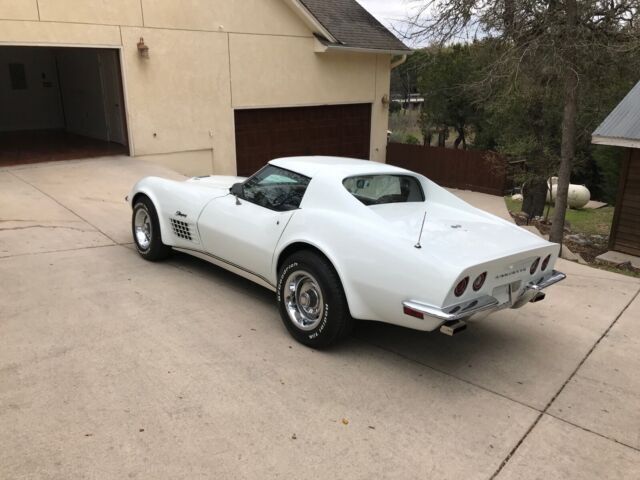 1971 chevrolet corvette coupe white rwd automatic ls5