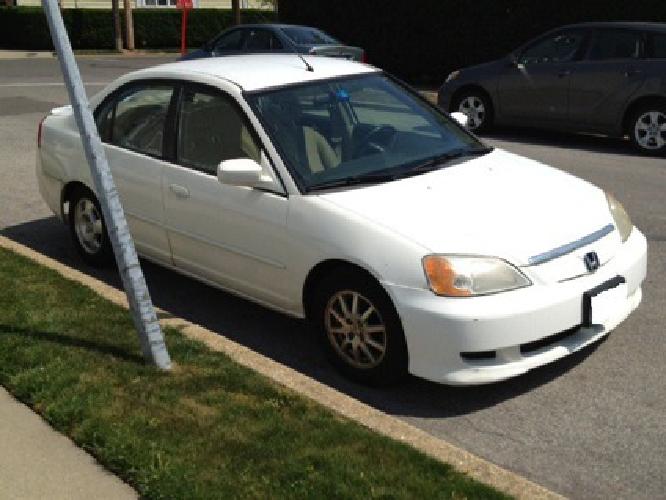 obo 2003 white honda civic hybrid in mineola, ny