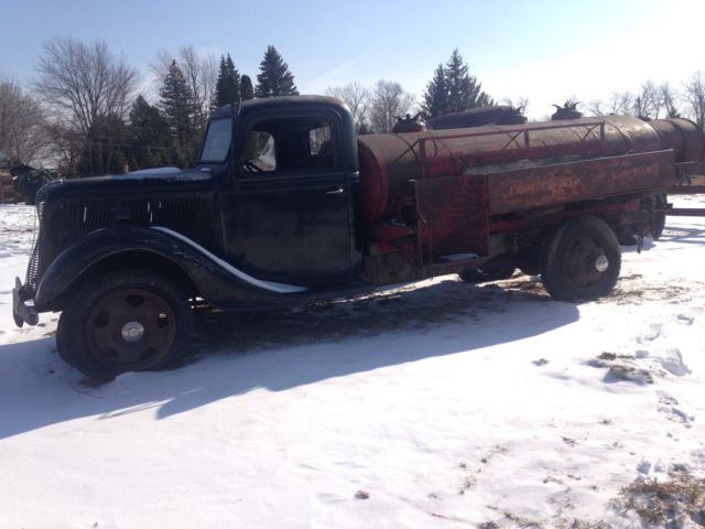 1937 ford fuel tanker truck