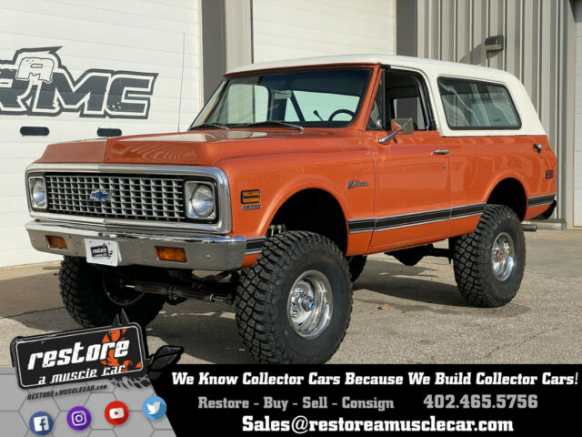 1972 chevrolet blazer k5 4x4, 350 - auto, removable top, excellent condition