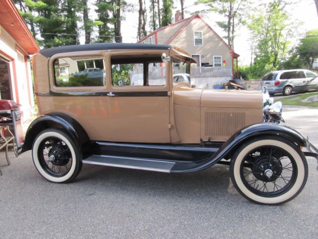1929 ford model a tudor sedan very nice shape
