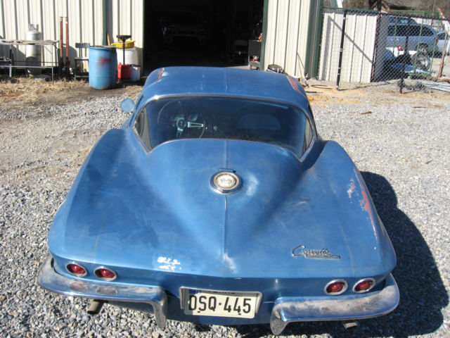 1965 l76 corvette original/unresotred