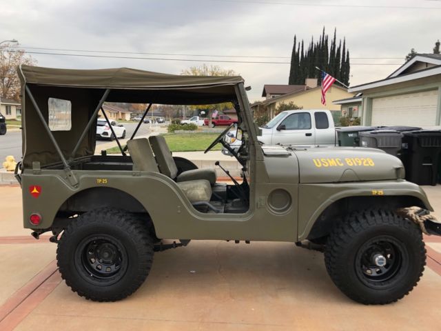 1955 m38a1 jeep / willy's custom restoration