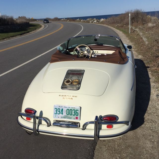 1959 porsche 356-a, roadster "d", intermecannica, 146 hp, as new condition