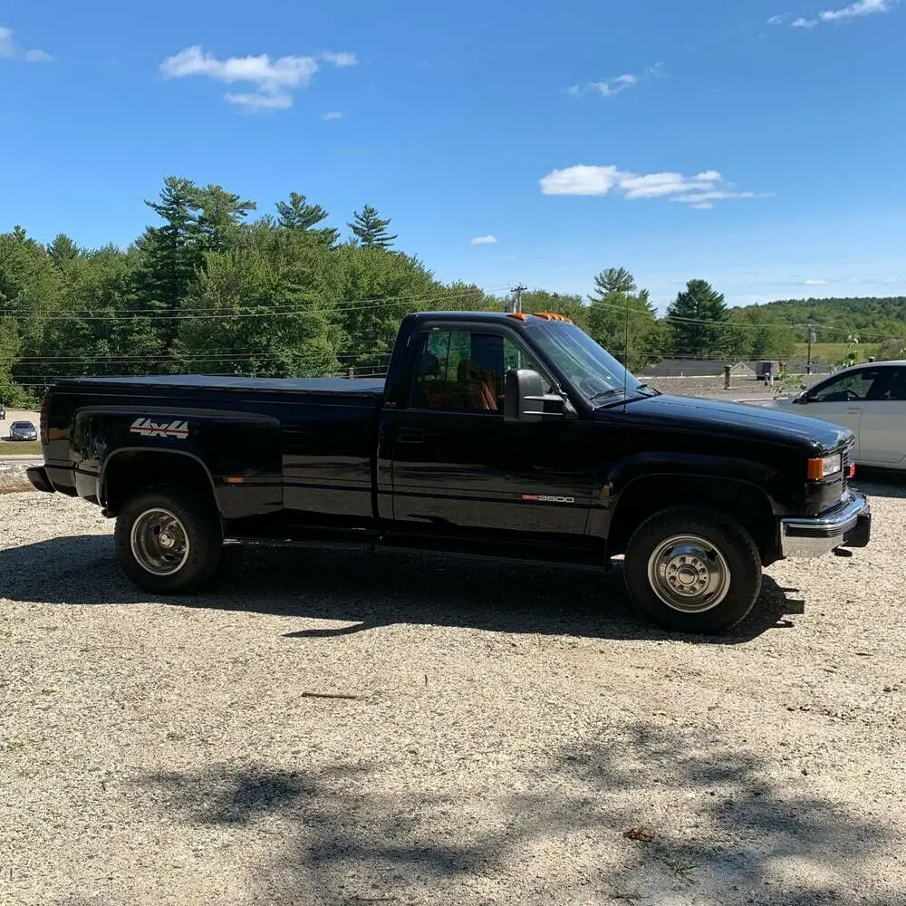 1994 gmc sierra 3500 sle diesel dual rear wheels 4x4 with low miles 1 owner