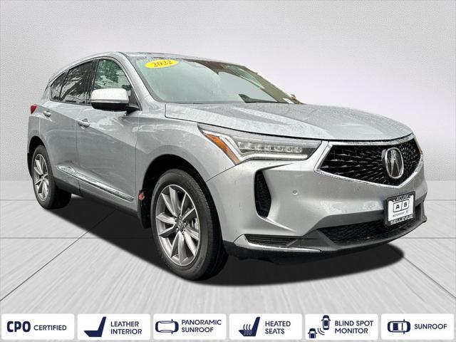 2022 acura rdx technology package