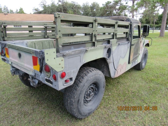 h-1 hummer,military humvee, runs great,low miles, watch video,check feedback