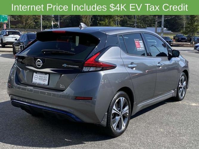 cpo 2021 nissan leaf sl plus