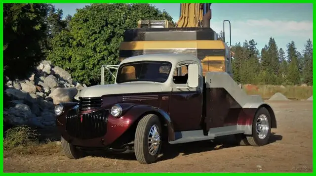 1946 chevrolet 1 & â½ ton custom pickup truck 5.9 turbo charged cummins automatic