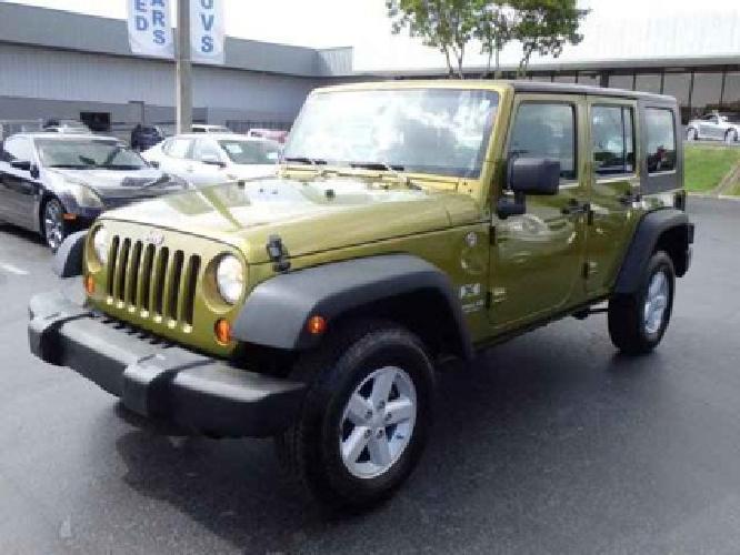 2008 jeep wrangler unlimited x in hialeah, fl