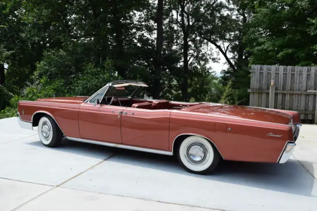 1966 lincoln continental convertible base 7.6l