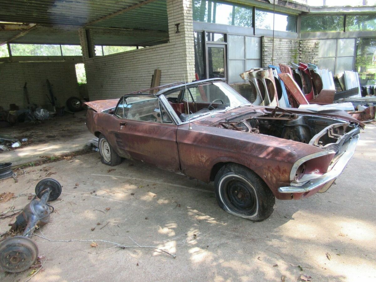 1967 ford must convertible