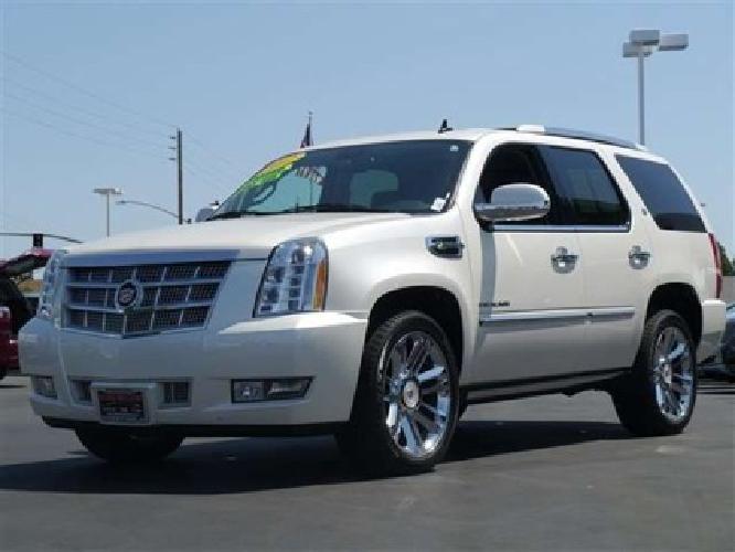 2012 cadillac escalade hybrid platinum bluetooth, park assist pkg in modesto, ca