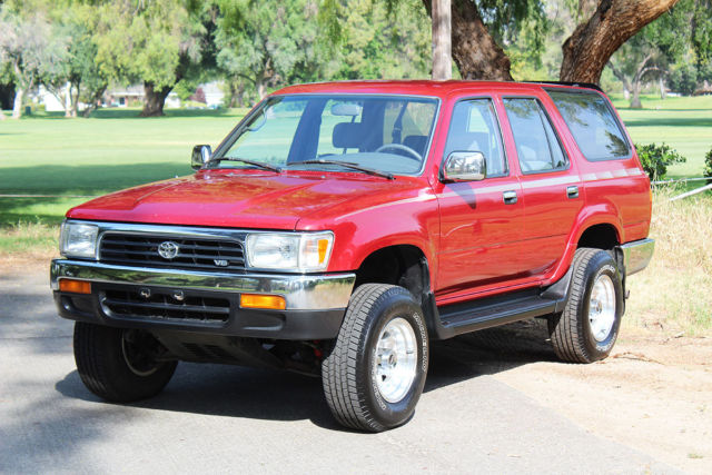 one owner 1992 toyota 4runner sr5 4x4 suv