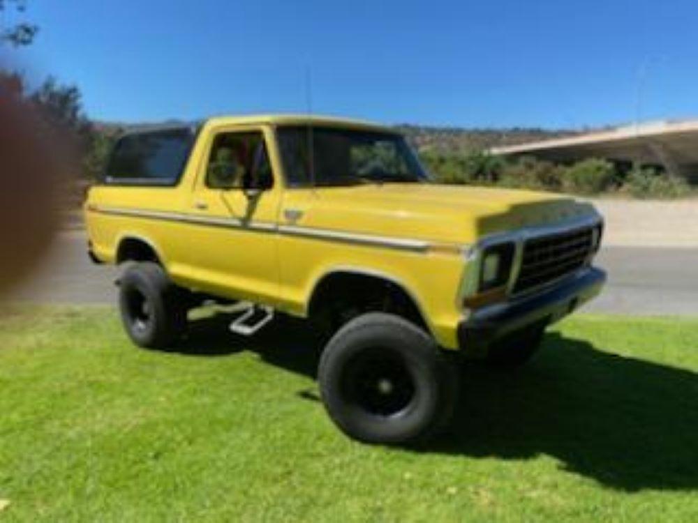 1979 ford bronco suv 4x4 automatic