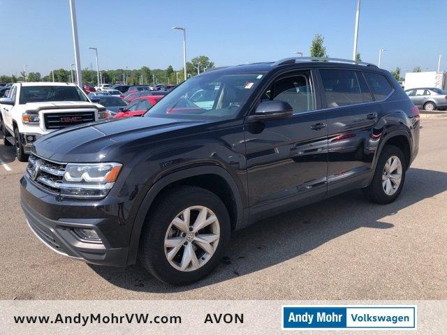 used 2018 volkswagen atlas 4motion se v6 w/ technology avon, in 46123 for sale in avon, indiana