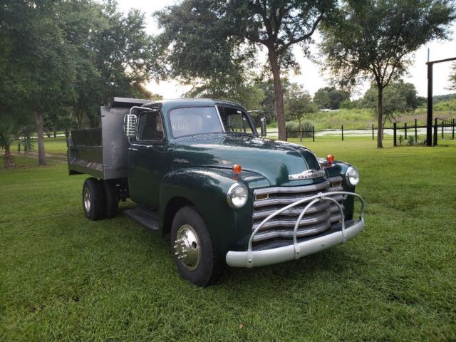 1952 chevy dumptruck on 91 3500 chassis