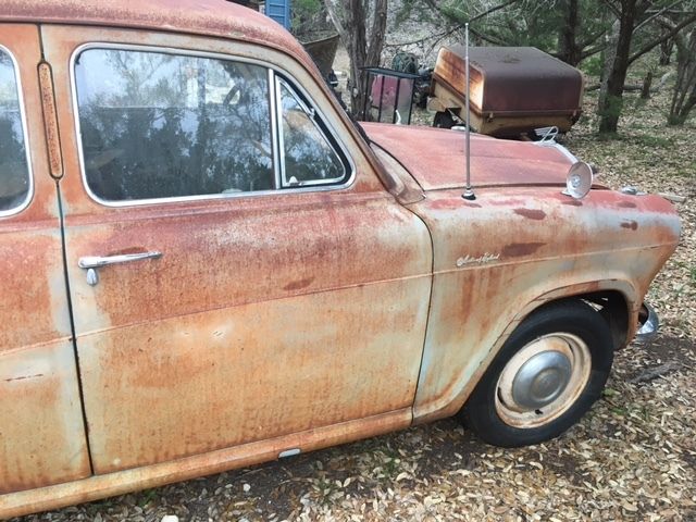 1956 austin a50 cambridge sedan runs title solid project rat rod
