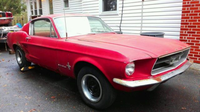 1967 mustang fastback free shipping c code air conditioned free shipping