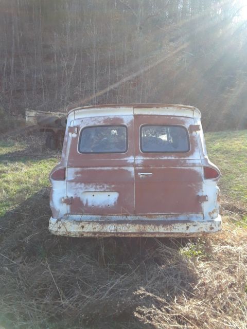 *estate settlement***barn find* 1962 chevrolet c10 panel truck *great project*
