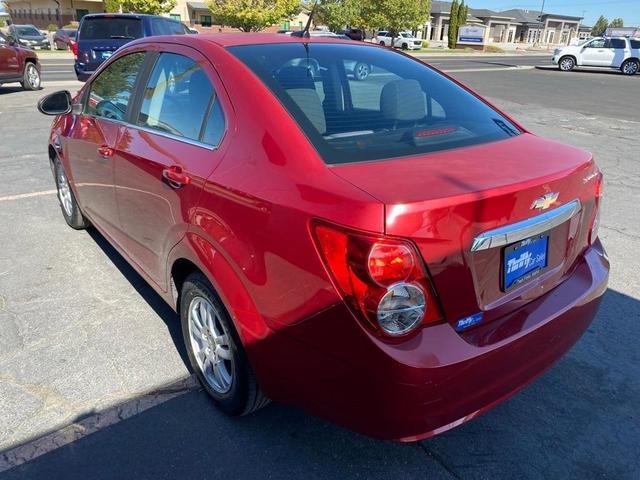 2012 chevrolet sonic 2lt