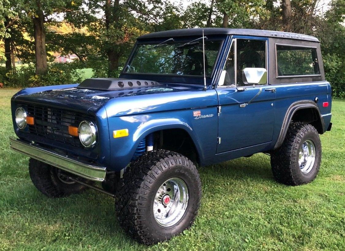 1973 ford bronco rebuilt 351 sport