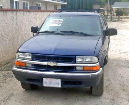 2000 chevrolet blazer in california by owner