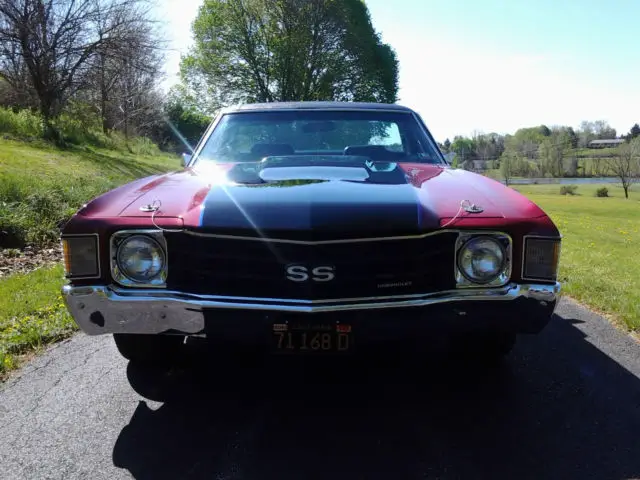1972 chevrolet el camino ss custom