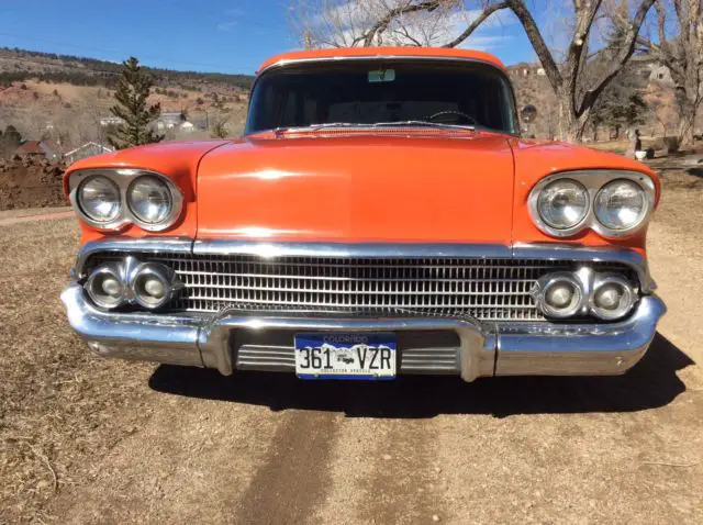 chevy wagon 1958 brookwood custom not 1959 1960 chevrolet impala belair nomad