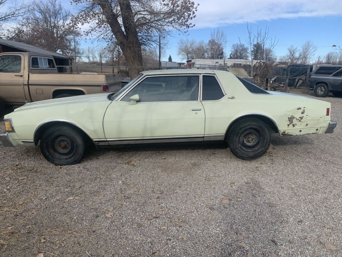 1979 chevrolet caprice 5.7 coupe brown rwd automatic landau