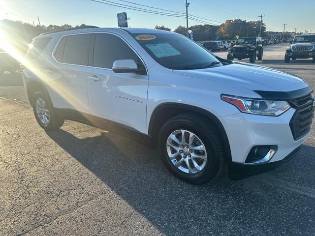 2020 chevrolet traverse lt leather